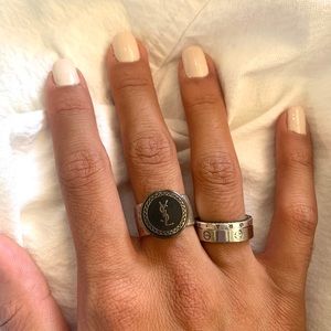 Yves Saint Laurent reworked ring